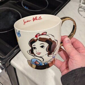 Disney Snow White Gold Accent Mug